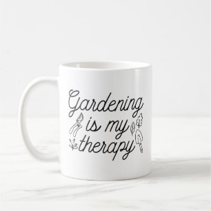 Mug Le jardinage est ma thérapie