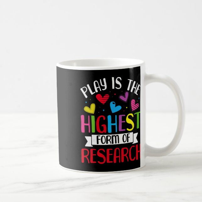 Mug Le jeu est la forme la plus élevée de recherche -  (Droite)