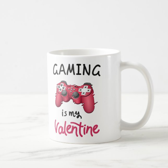 Mug Le jeu est mon Saint-Valentin (Droite)