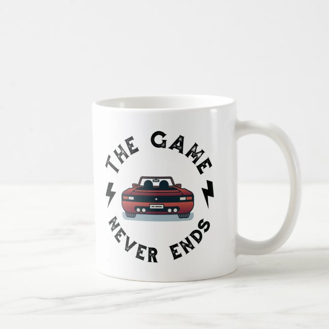 Mug Le jeu n'est jamais fini (Droite)