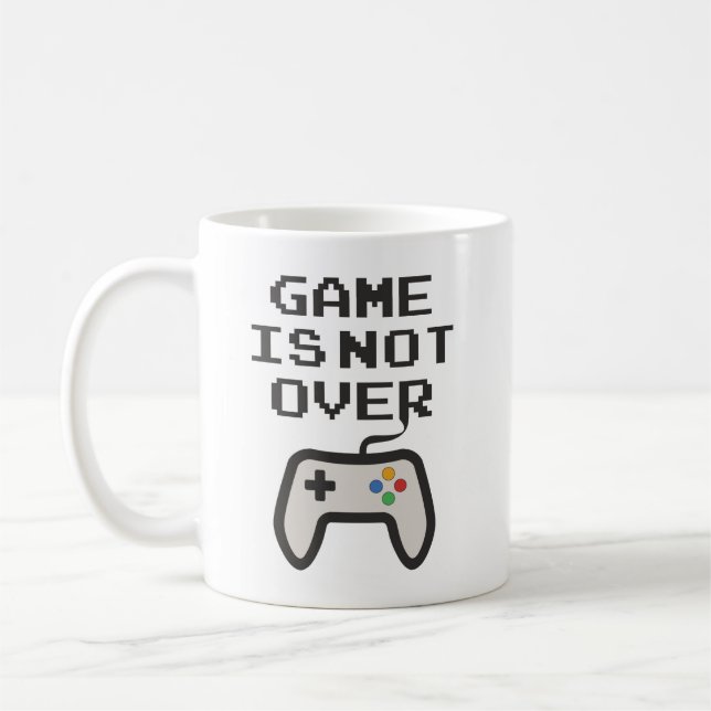 Mug Le jeu n'est pas terminé (Gauche)