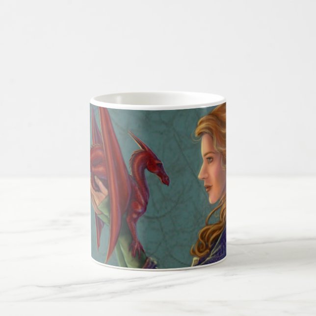 Mug Le jeune dragon rouge (Centre)