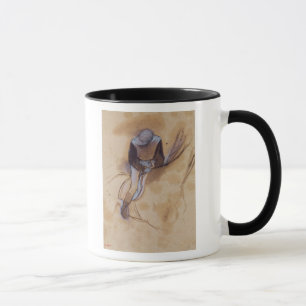 Mug Le jockey d'Edgar Degas   a fléchi la position en