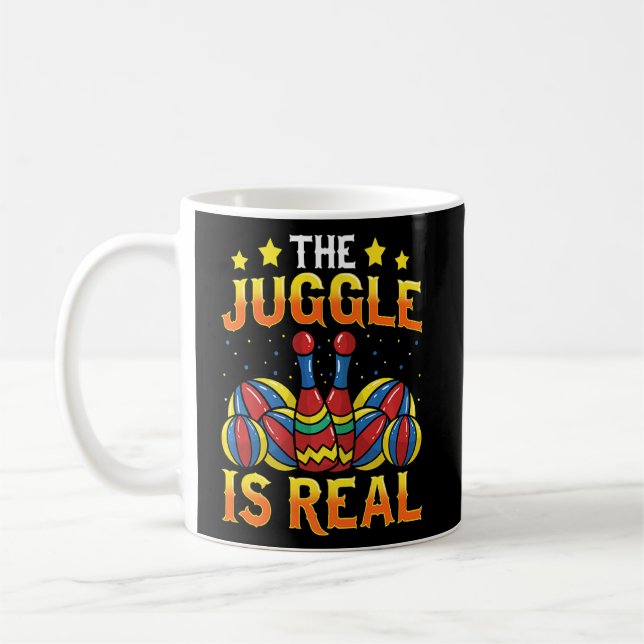 Mug Le Jonglage Est Un Véritable Jonglage De Pins Et D (Gauche)