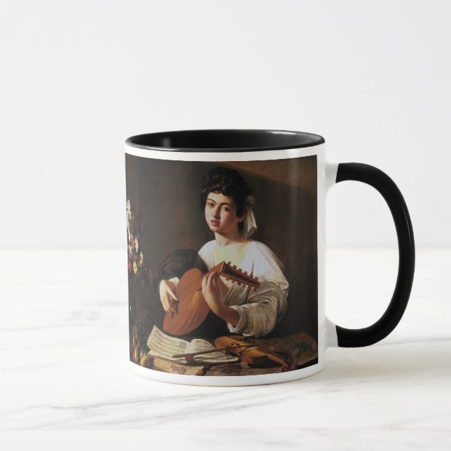 Mug Le joueur de luth, Caravaggio (Droite)