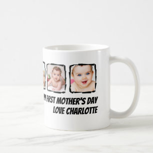 Mug Le jour de mère personnalisée par cadre de