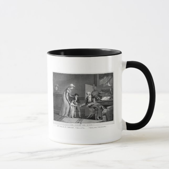 Mug Le jour de nouvelle année, 1807 (Droite)