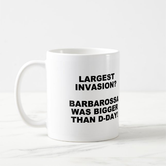 Mug Le jour J, la plus grande bataille d'invasion (Gauche)
