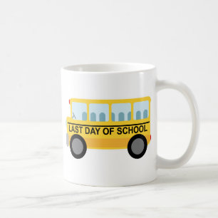 Mug Le jour passé du cadeau d'autobus scolaire d'école
