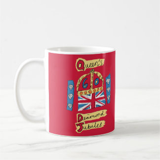 Mug Le jubilé de diamant de la Reine