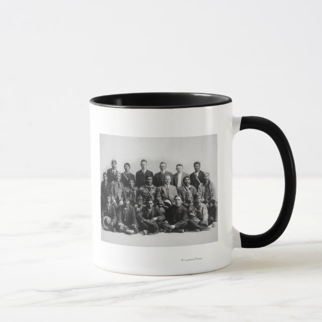 Mug Le juge Wickersham et le Conseil des chefs indiens (Droite)
