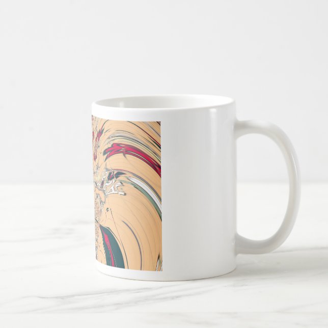 Mug Le Kaleidoscope Africain Vibrant : Un Plaisir Pais (Droite)