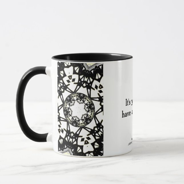 Mug Le kaléidoscope du premier volume, art trois (Gauche)