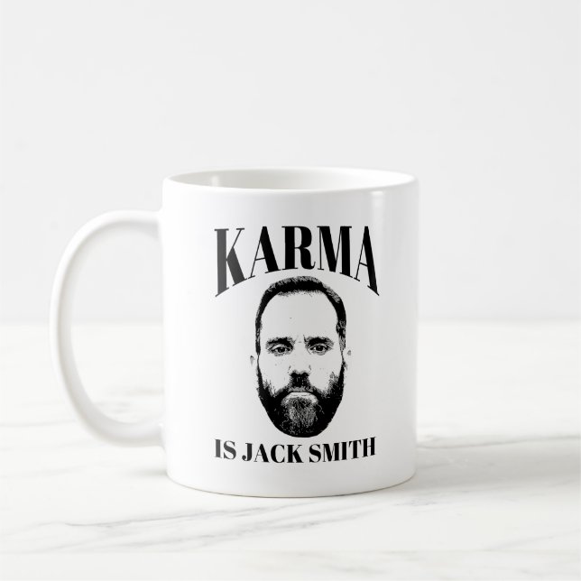 Mug Le karma est Jack Smith (Gauche)