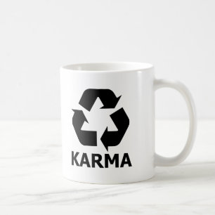 Mug Le karma réutilisent