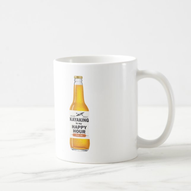 Mug Le Kayak Est Mon Heureuse Heure (Droite)
