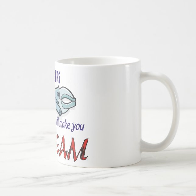 Mug le kegel obtiennent une poignée (Droite)