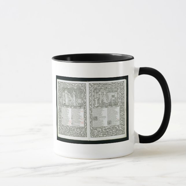Mug Le "Kelmscott Chaucer", édité 1896 par le Kel (Droite)