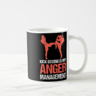 Mug Le kickboxing est ma gestion de la colère pour un