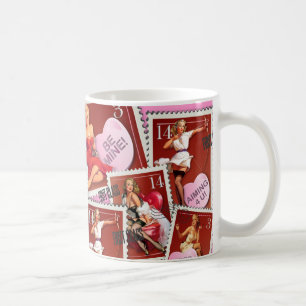 Mug Le kitsch Bitsch : Collection de timbre de