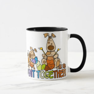 Mug le knit attaquent ensemble
