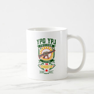 Mug Le KURDISTAN - YPG - guerrier de liberté de YPJ