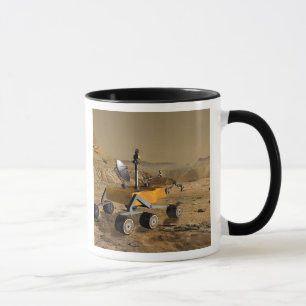 Mug Le laboratoire de la Science de Mars voyage près