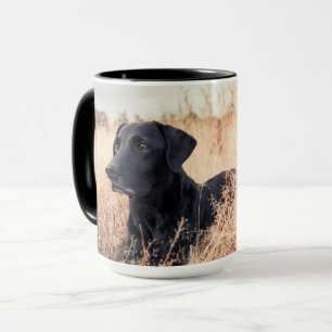 Mug Le Labrador Noir En Graine Sèche
