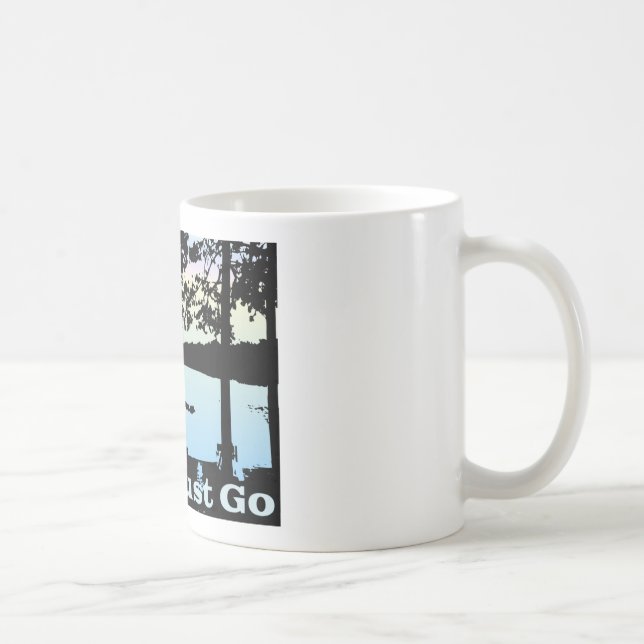 Mug Le lac appelle et je dois aller (Droite)