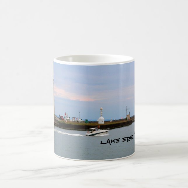 Mug Le lac Érié, phare de Buffalo NY (Centre)
