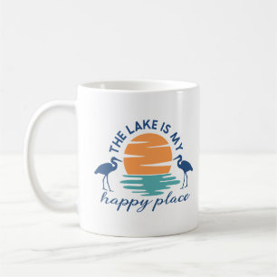 Mug Le lac est mon endroit heureux été