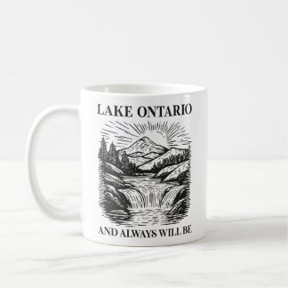 Mug Le lac Ontario et sera toujours la vie de lac de v
