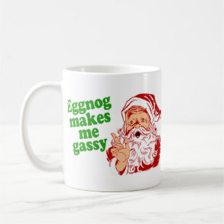 Mug Le lait de poule fait le pet de Père Noël