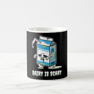 Mug Le lait est effrayant Halloween Zombie Lait Kawaii