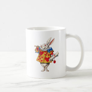 Mug Le lapin blanc appelle la Cour à l'ordre