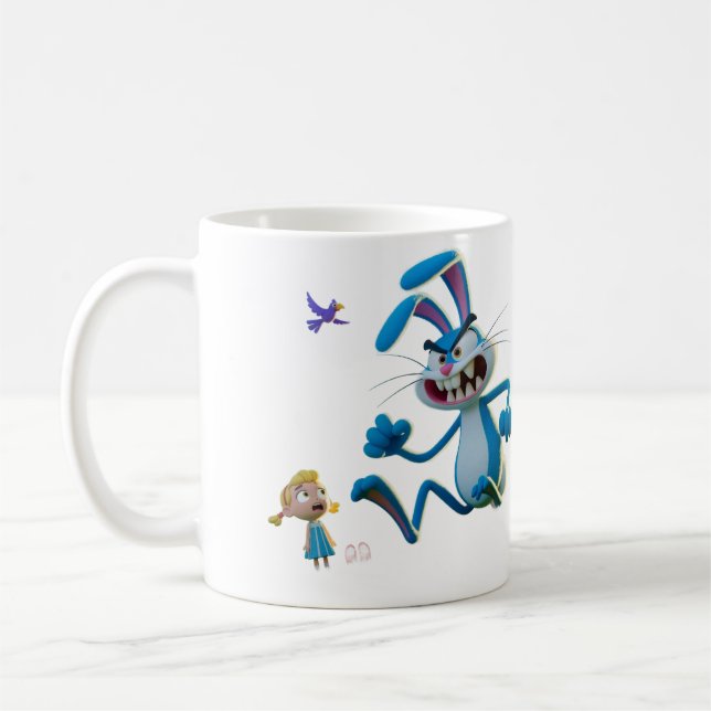 Mug Le lapin en colère  (Gauche)