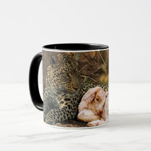 Mug "Le léopard mourra vers le bas avec l'enfant "
