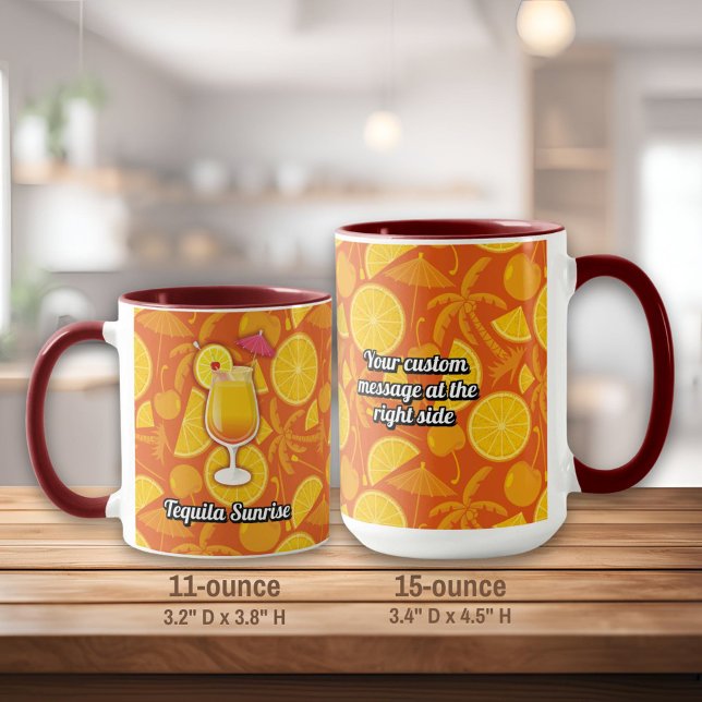 Mug Le lever du soleil de Tequila (Créateur téléchargé)