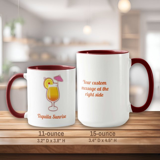 Mug Le lever du soleil de Tequila (Créateur téléchargé)