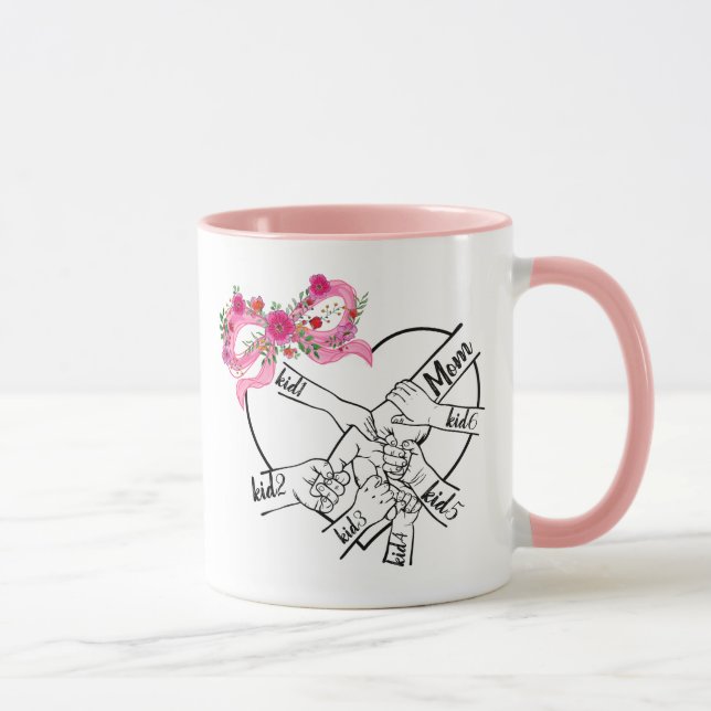 Mug Le Lien Indestructible d'une Mère (Droite)