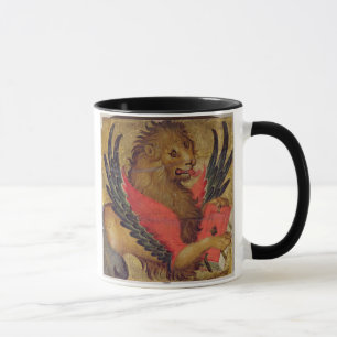 Mug Le lion de St Mark (huile sur le panneau)