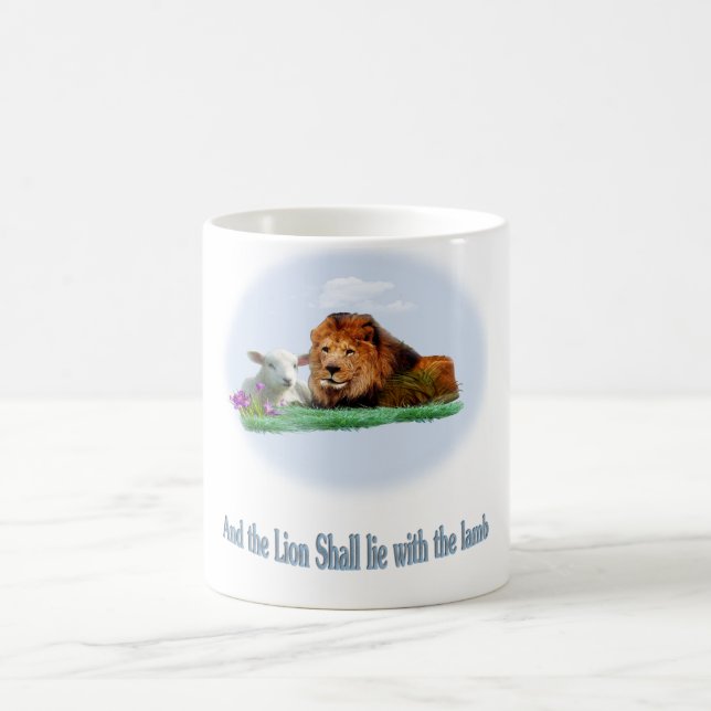 Mug Le lion et l'agneau (Centre)