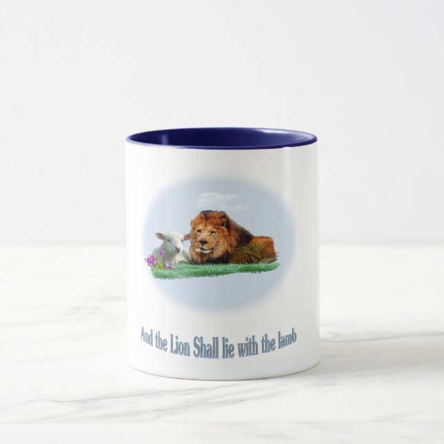 Mug Le lion et l'agneau (Centre)