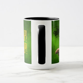 Mug Le lion lâche, "les a mis !" (Owen 2018)