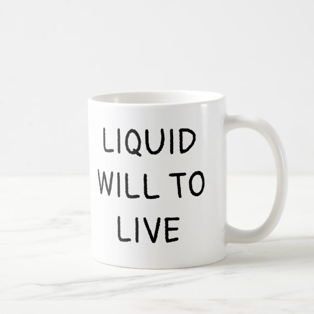 Mug Le liquide vivra (Droite)