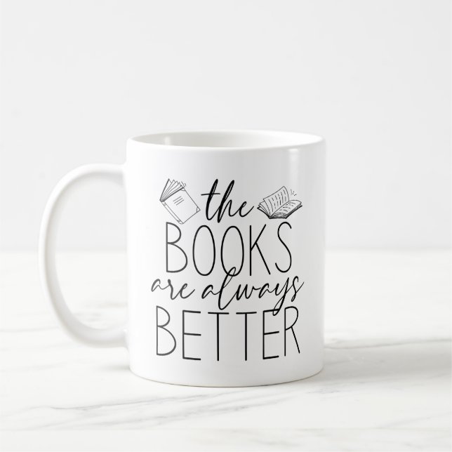 Mug Le Lit de Books Are Always (Gauche)