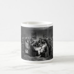 Mug Le lit de mort de Lincoln