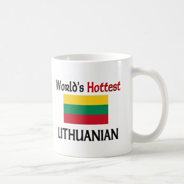 Mug Le Lithuanien le plus chaud du monde (Droite)
