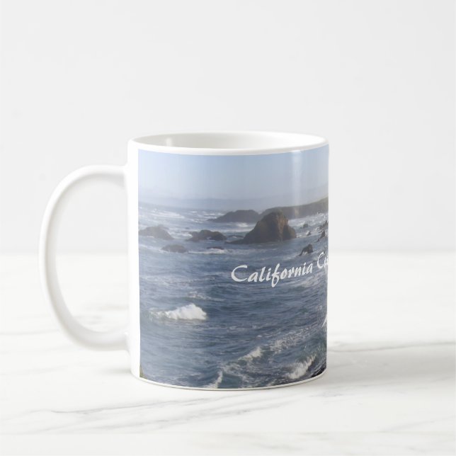 Mug Le littoral de Fort Bragg en Californie (Gauche)