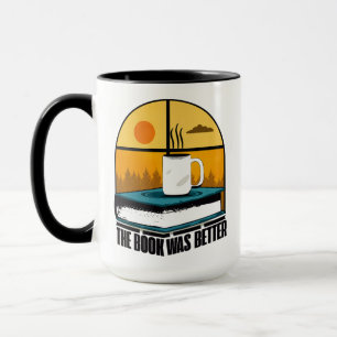 Mug Le livre était meilleur - lire un cadeau